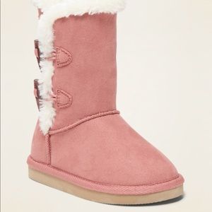 NEW Old Navy Pink Boots Toddler Size 5C